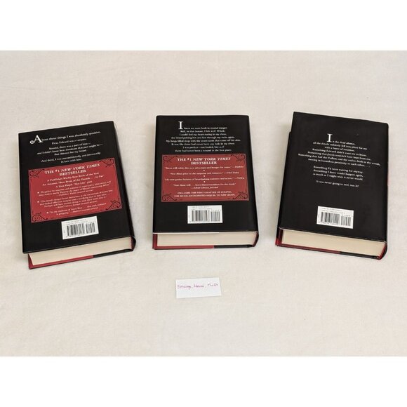 Autographed 3-Book Set by Stephenie Meyer – Twilight, New Moon, Eclipse Signed - Picture 4 of 8